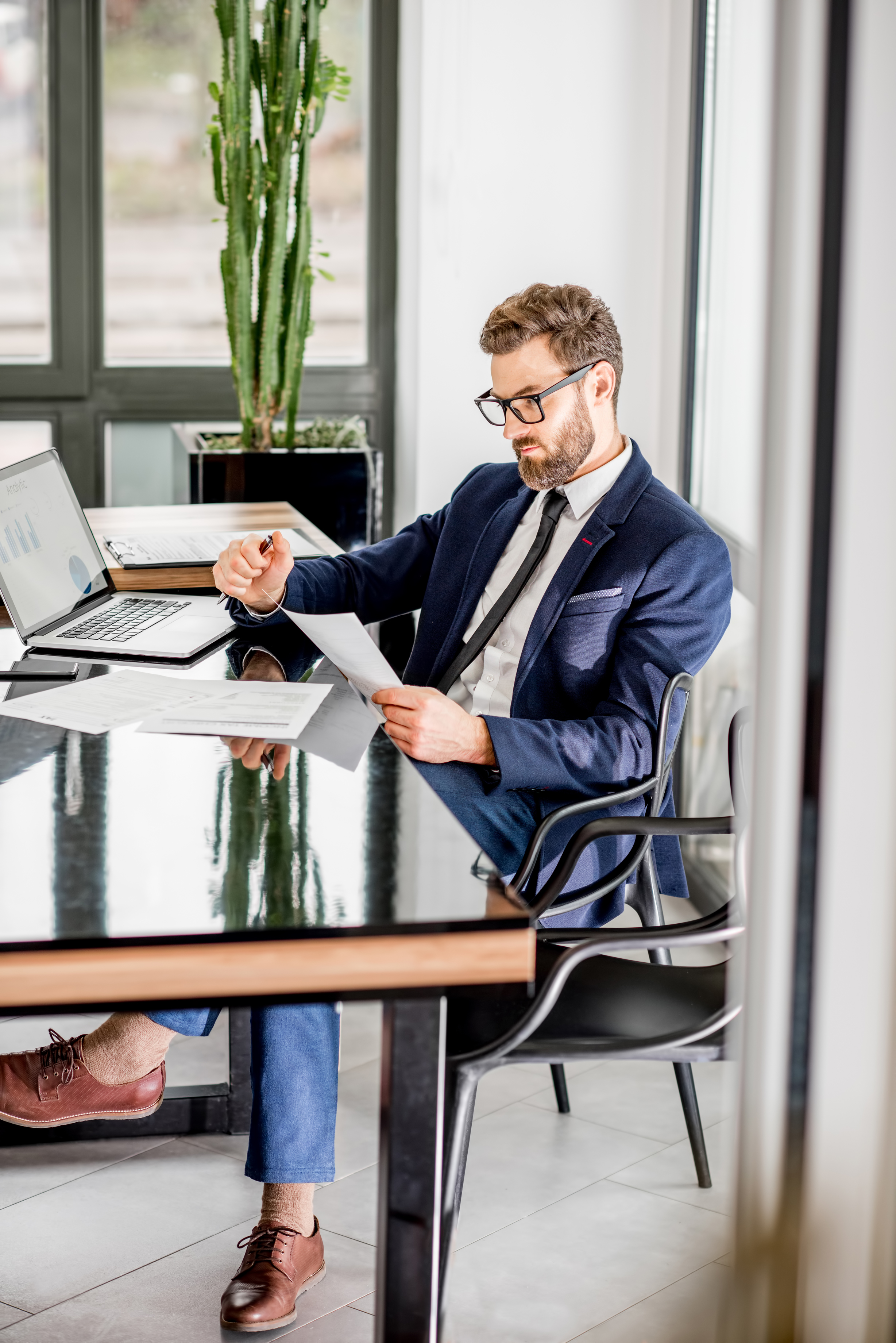 Bulldozer in a forest